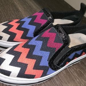 MSGM Multi-Color Slip On Shoes